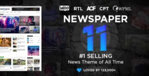 Newspaper – News & WooCommerce WordPress Theme